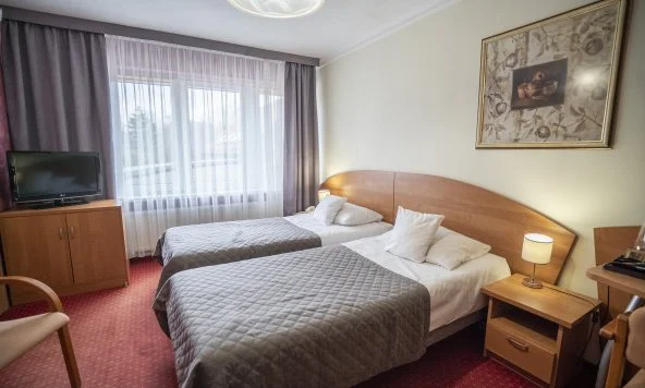 Double room with possible extra bed
